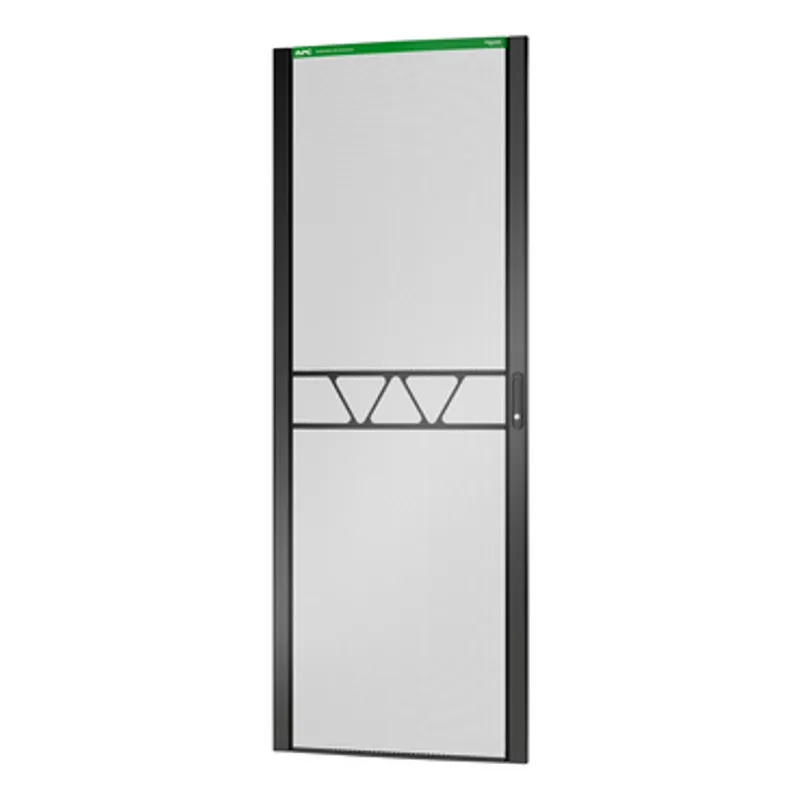 NetShelter SX Advanced 48U 800mm Wide Perforated Curved Door Black — photo 1 of 2