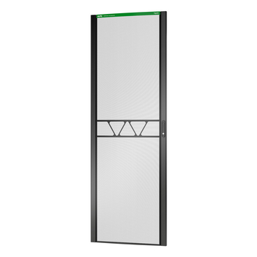 NetShelter SX Advanced  52U 800mm Wide Perforated Curved Door Black — photo 1 of 2