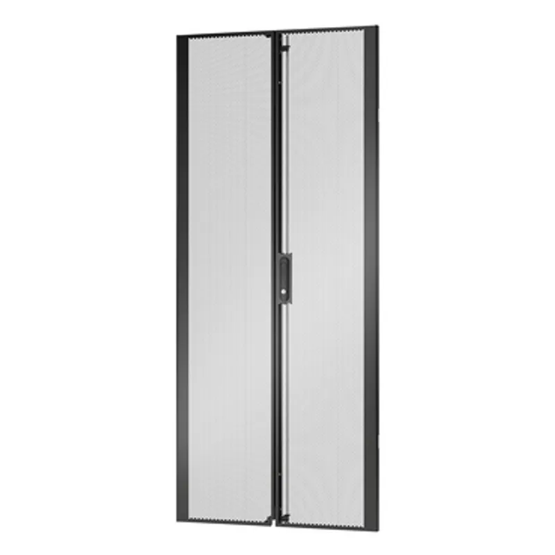NetShelter SX Advanced 42U 800mm Wide Perforated Split Doors Black — photo 1 of 2