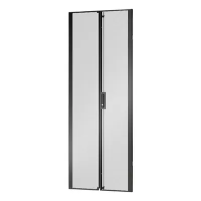 NetShelter SX Advanced 48U 800mm Wide Perforated Split Doors Black