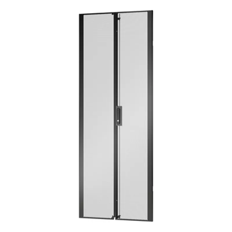 NetShelter SX Advanced 48U 800mm Wide Perforated Split Doors Black — photo 1 of 2