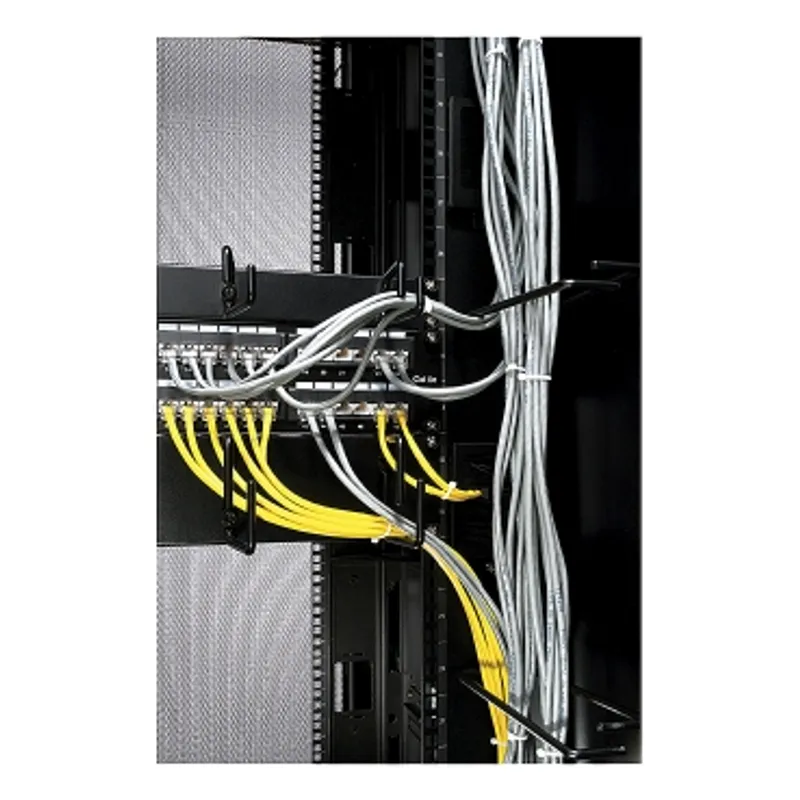 APC NetShelter Cable Management, Vertical Cable Manager, Rings, for  NetShelter 750 and 800mm W Enclosures, Set of 8, 76 x 19 x 203 mm — photo 3 of 3