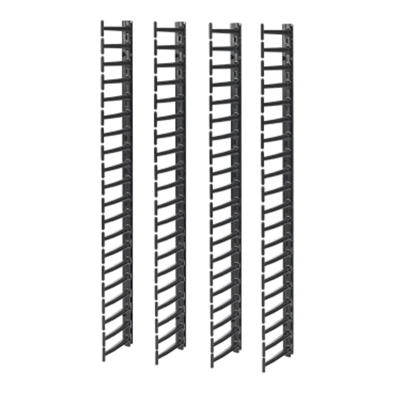 APC NetShelter Cable Management, Vertical Cable Manager, for NetShelter SX Networking Enclosure, Set of 4, 25 x 1778 x 163 mm — photo 1 of 7