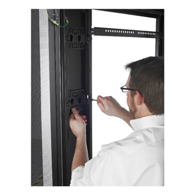 APC NetShelter Cable Management, Vertical Cable Manager, Accessory Bracket, Set of 2, Black, 109 x 183 x 30 mm — photo 2 of 2