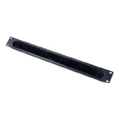 Horizontal Cable Organizer 1U w/brush strip