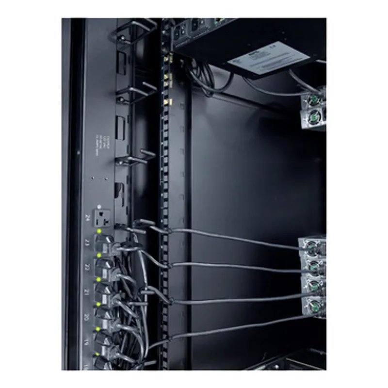 APC NetShelter Cable Management, Vertical Cable Manager, Cable Rings, Set of 8, Black, 55 mm x 766 mm x 85 mm — photo 2 of 5