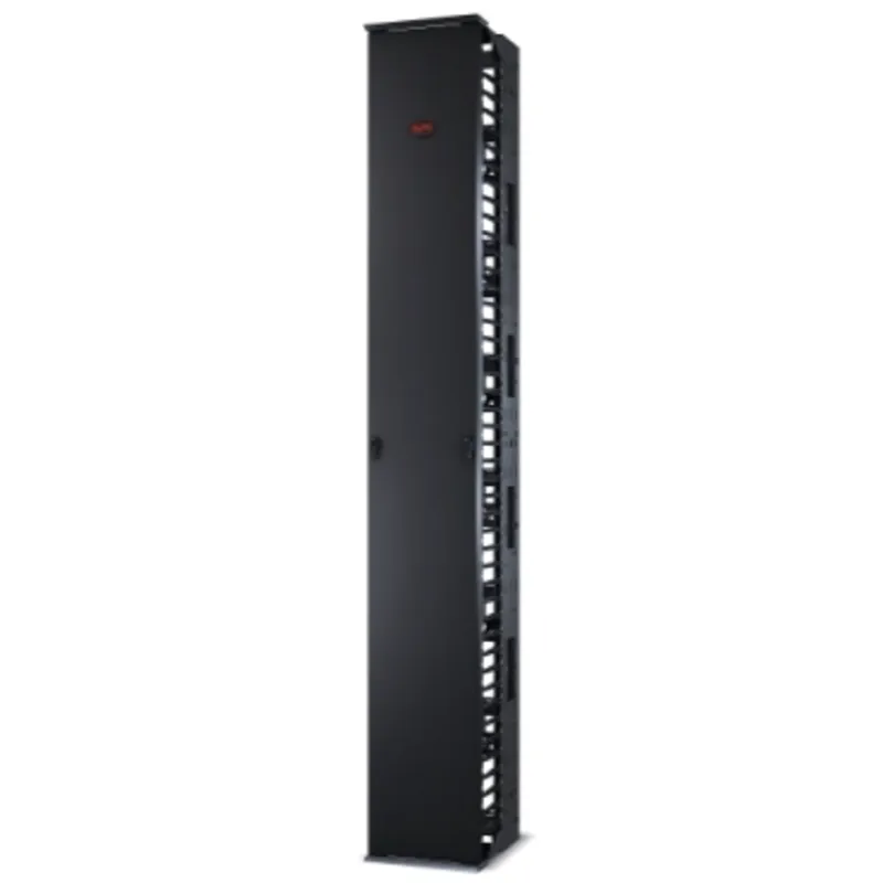 Performance, Vertical Cable Manager for 2 & 4 Post Racks, 84"H x 12"W, Single-Sided with Door — photo 1 of 6