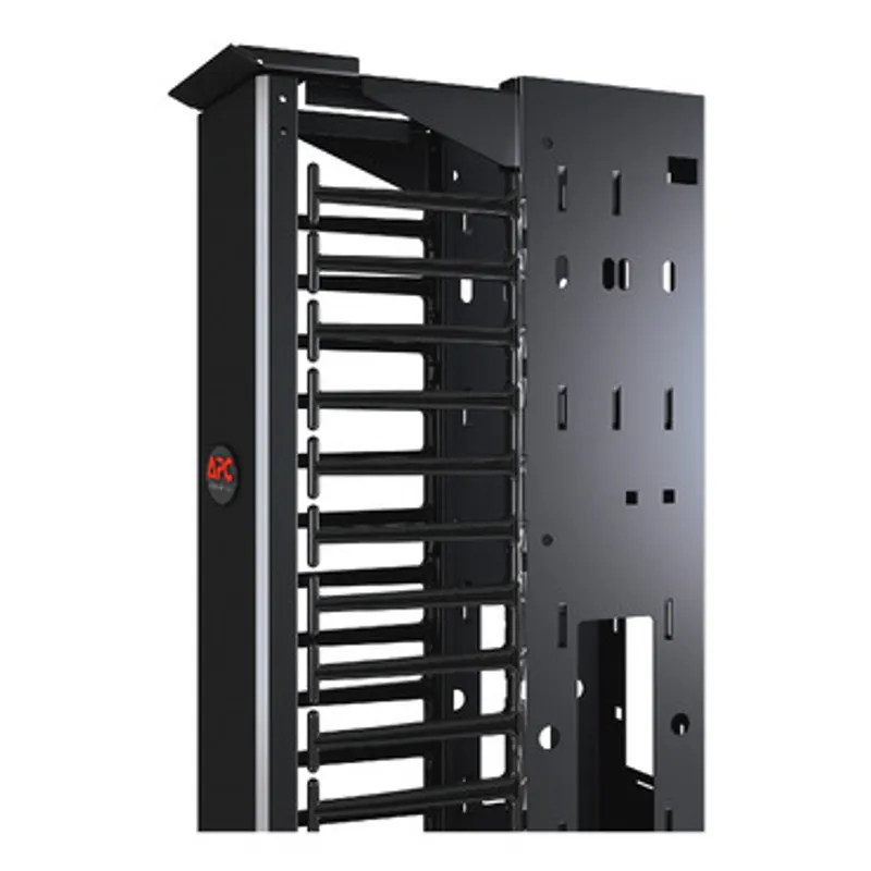 Performance, Vertical Cable Manager for 2 & 4 Post Racks, 84"H x 12"W, Single-Sided with Door — photo 4 of 6