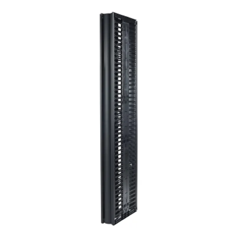Valueline, Vertical Cable Manager for 2 & 4 Post Racks, 84"H X 6"W, Double-Sided with Doors — photo 1 of 9