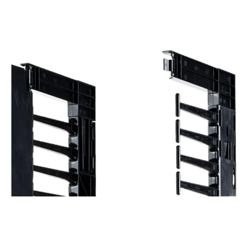 Valueline, Vertical Cable Manager for 2 & 4 Post Racks, 84"H X 12"W, Single-Sided with Door — photo 12 of 14