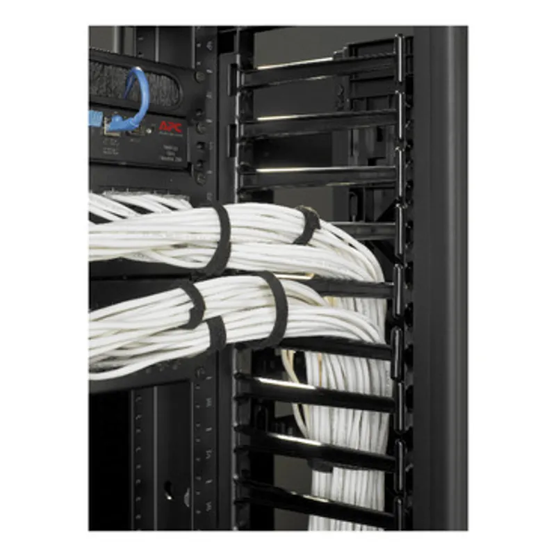 Valueline, Vertical Cable Manager for 2 & 4 Post Racks, 84"H X 12"W, Single-Sided with Door — photo 7 of 14