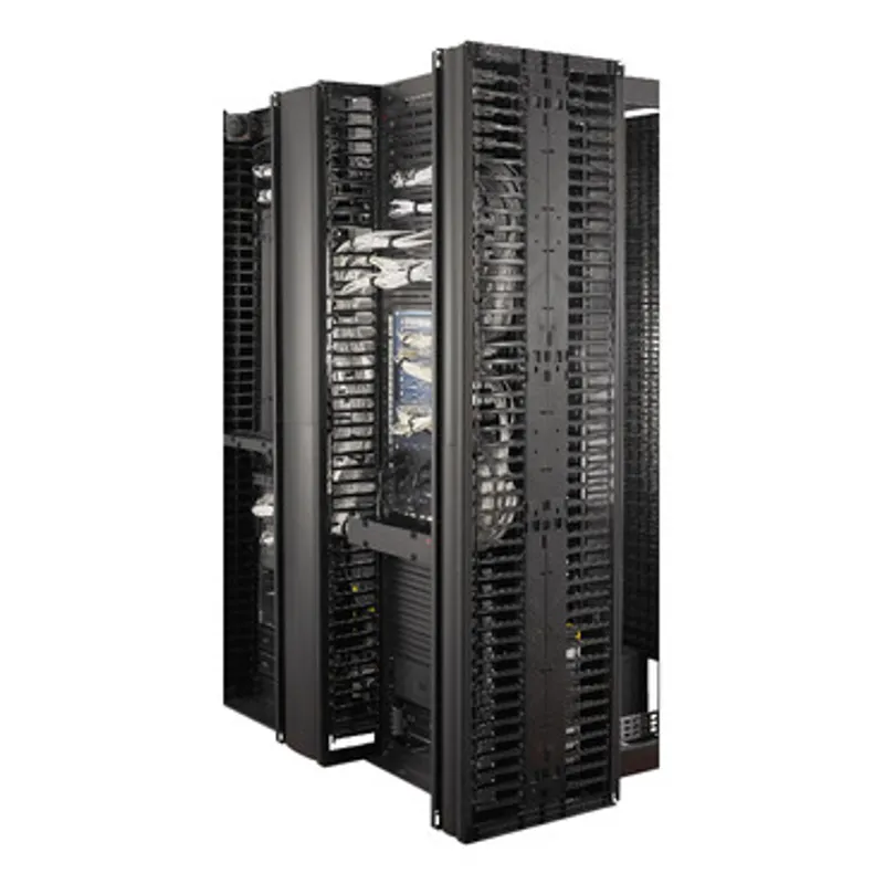 Valueline, Vertical Cable Manager for 2 & 4 Post Racks, 84"H X 12"W, Double-Sided with Doors — photo 10 of 14