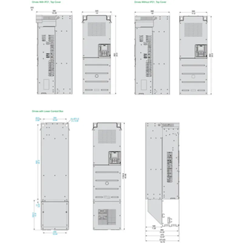variable speed drive, Altivar Process ATV600, ATV630, 55kW, 75hp, 200 to 240V, IP00 — photo 2 of 12