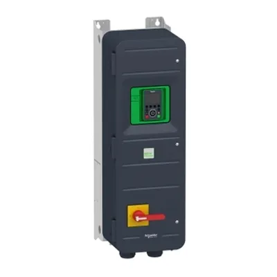 variable speed drive, Altivar Process ATV900, ATV950, 30kW, 400 to 480V, with braking unit, switch, IP55
