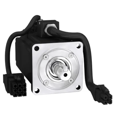 servo motor BCH, Lexium 28, 60mm, 400W, 0.28kg.cm², with oil seal, smooth, brake, leads connection