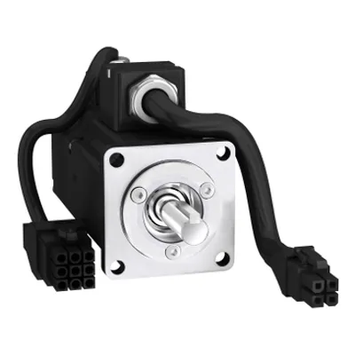 servo motor BCH, Lexium 28, 40mm, 100W, 0.075kg.cm², with oil seal, smooth, leads connection