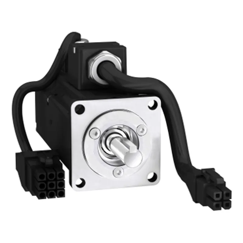 servo motor BCH, Lexium 28, 40mm, 100W, 0.075kg.cm², with oil seal, smooth, leads connection