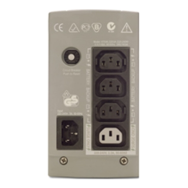 APC Back-UPS CS 325VA, 230V, without auto shutdown software, 4 IEC outlets (1 surge) — photo 2 of 2