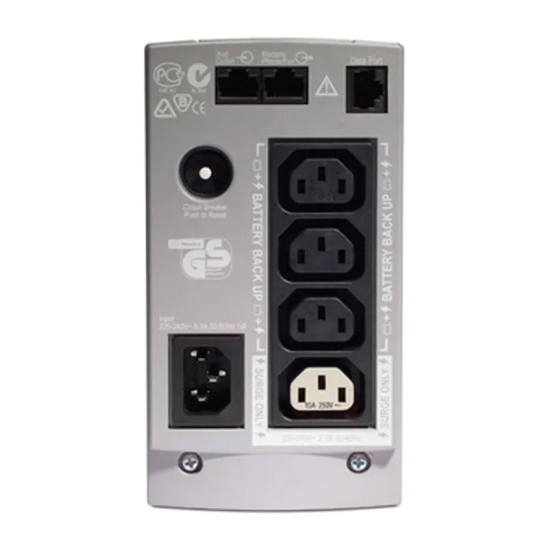 APC Back-UPS, 350VA/210W, Tower, 230V, 4x IEC C13 Outlets , User Replaceable Battery — photo 2 of 4