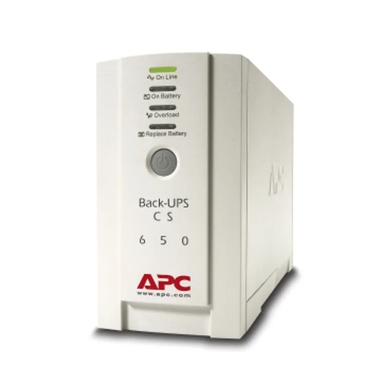 APC Back-UPS, 650VA, Tower, 230V, 4 IEC C13 Outlets , User Replaceable Battery — photo 1 of 2