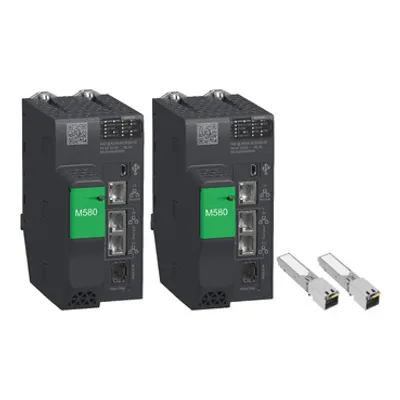 redundant processor kit, Modicon M580, 8MB, 61 Ethernet devices, 8 Remote I/O racks