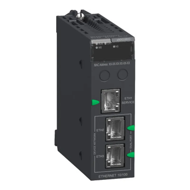 network module, Modicon M580, Ethernet IP/Modbus TCP, coated — photo 1 of 7