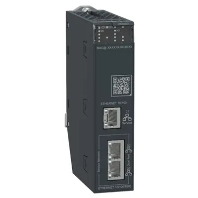 Communication module, Modicon M580, performance, Ethernet IP/Modbus TCP