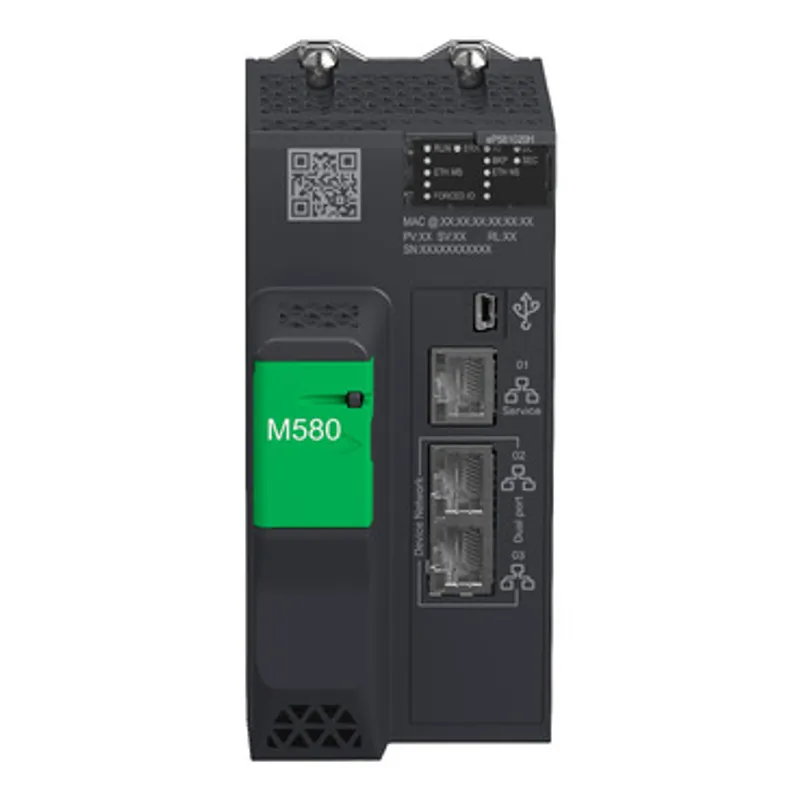 standalone processor, Modicon M580, 4MB, 61 Ethernet devices, 4 local IO racks of 1024 digital, 256 analog, severe environment — photo 6 of 7