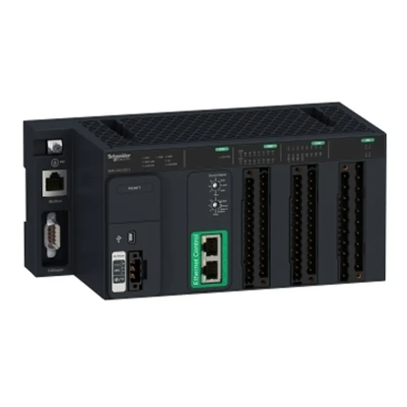 Modicon MC80, Controller, 8 DI, 12 DO, 2 HSC, 4 AI