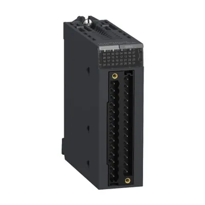 Analog isolated high level input module, Modicon X80, 8 inputs, 0 to 20mA, 4 to 20mA, 10V positive or negative