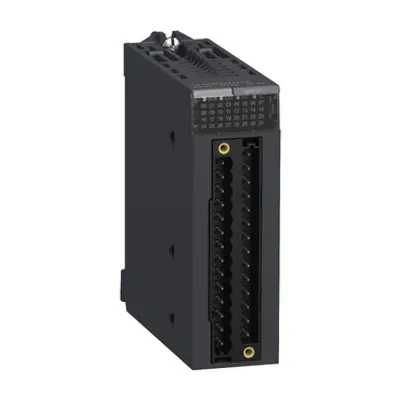 Analog isolated high level input module, Modicon X80, 8 I, 0 to 20mA, 4 to 20mA, 10V positive or negative, severe environment