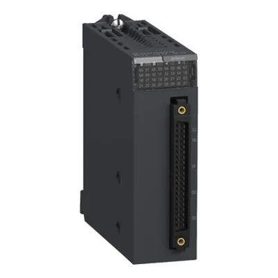 Analog isolated low level input module, Modicon X80, 4 inputs, 40mV positive or negative, for severe environments
