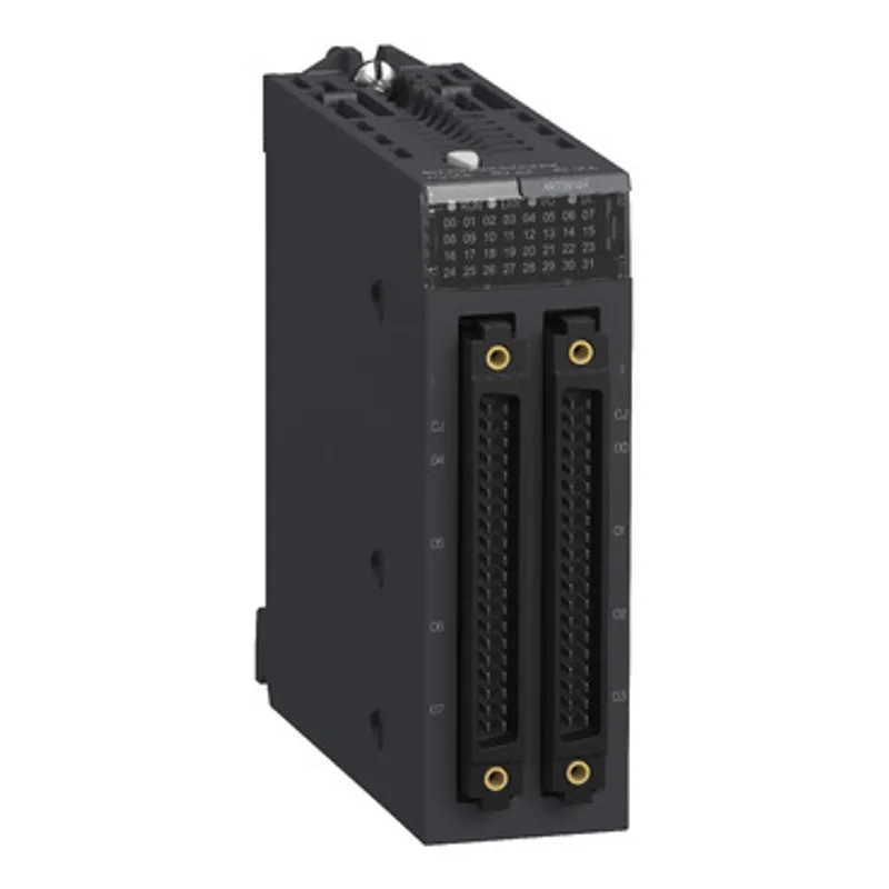 Analog isolated low level input module, Modicon X80, 8 inputs, 40mV positive or negative, for severe environments — photo 1 of 7