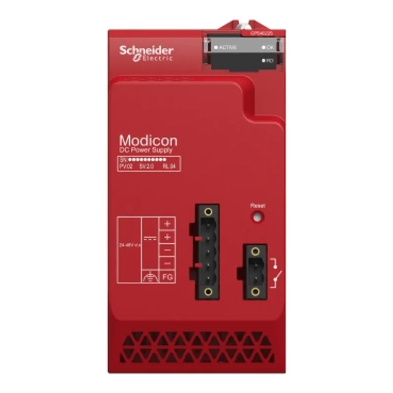 redundant power supply module, Modicon X80, 24 to 48V DC, safety — photo 4 of 7