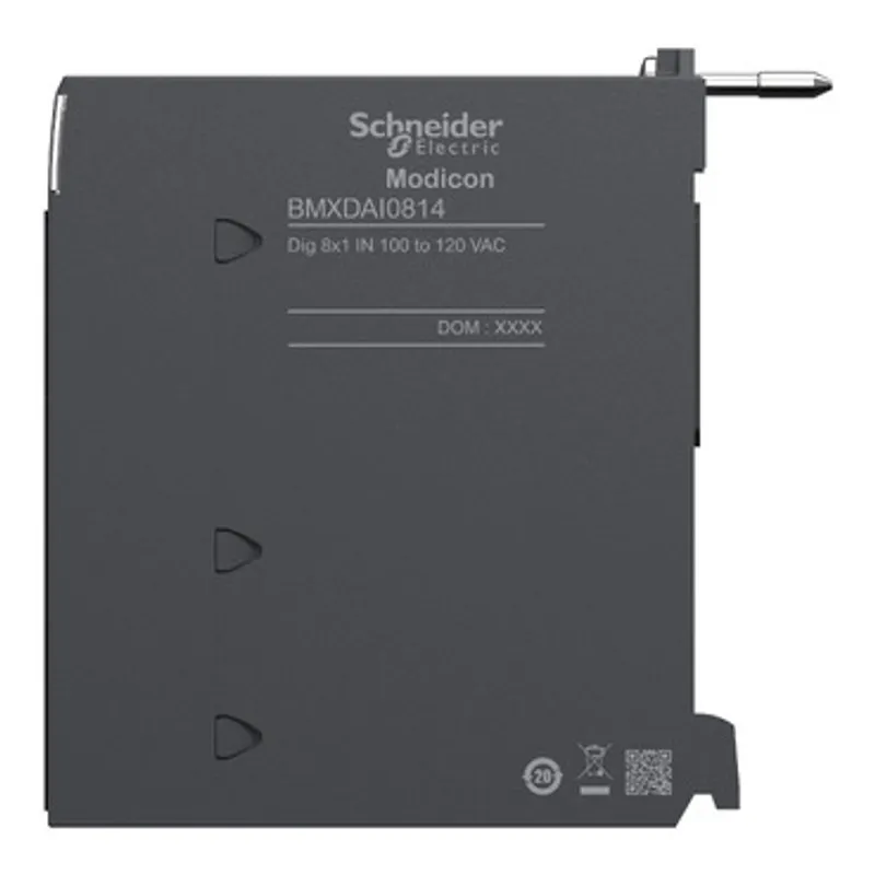 discrete input module, Modicon X80, 8 inputs, 100 to 120V AC — photo 2 of 7