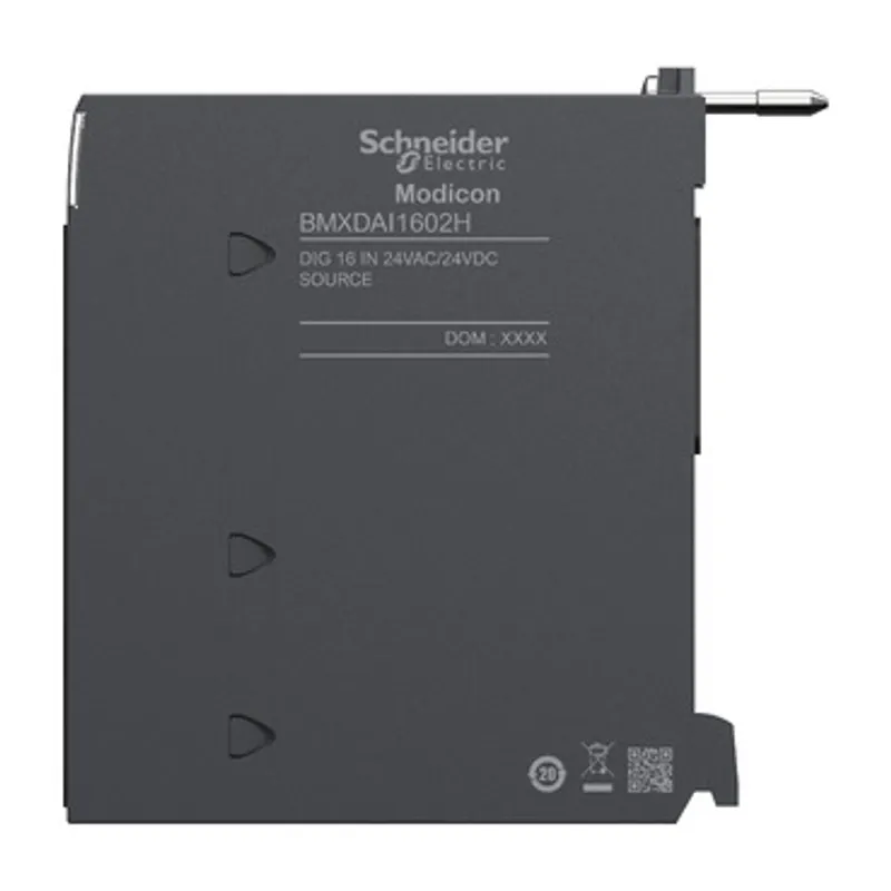 Discrete input module, Modicon X80, 16 inputs, 24V AC/DC positive or negative, for severe environments — photo 4 of 7