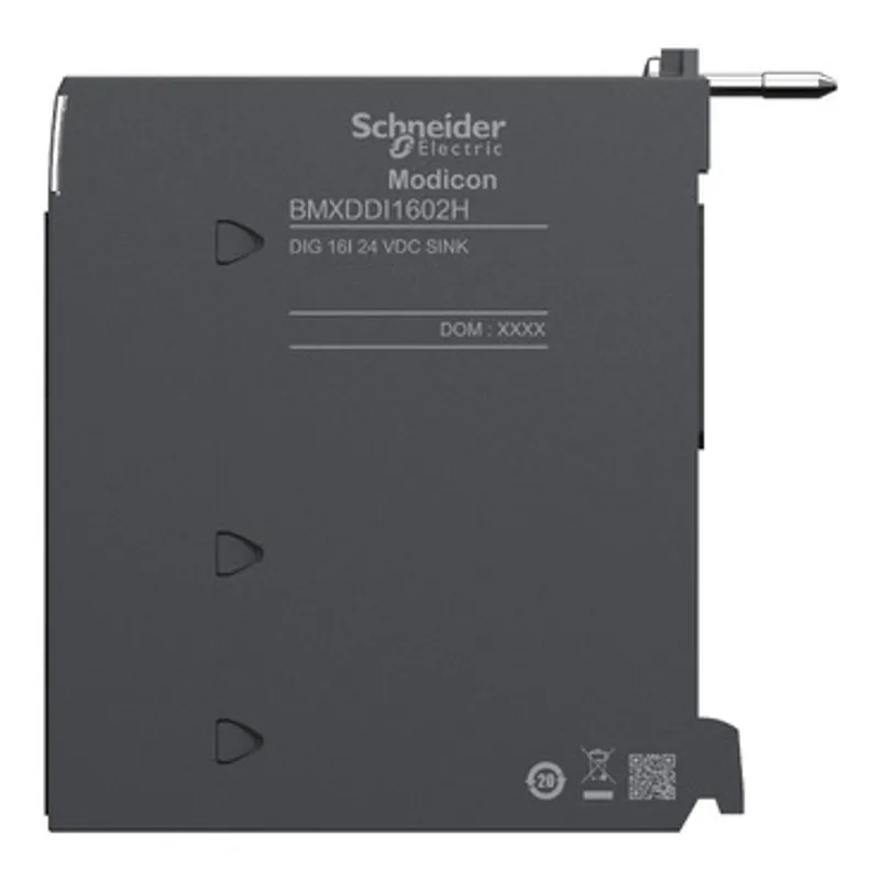 discrete input module, Modicon X80, 16 inputs, 24V DC positive, for severe environments — photo 3 of 7