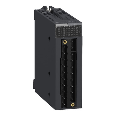 Discrete input module, Modicon X80, 16 inputs, 48V DC positive, for severe environments