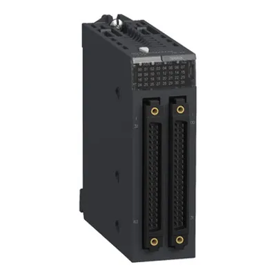 discrete input module, Modicon X80, 64 inputs, 24V DC positive