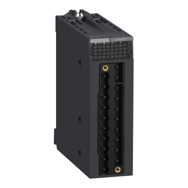 discrete mixed IO module, Modicon X80, 8 inputs, 8 outputs, 24V DC positive — photo 1 of 7