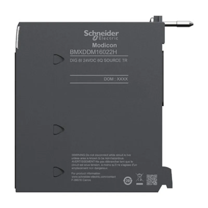 Discrete mixed I/O module, Modicon X80, 8 inputs, 8 outputs, 24V DC positive, for severe environments — photo 5 of 7