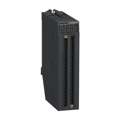 Discrete output module, Modicon X80, 32 transistor outputs, 12/24V DC