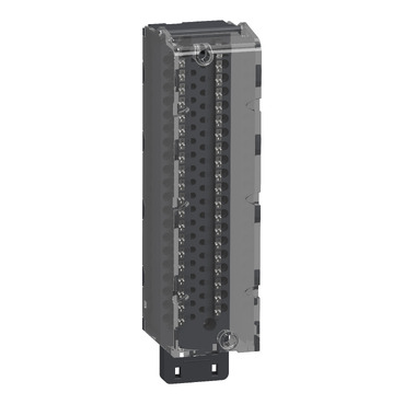 terminal block, Modicon X80, 40-pin removable spring