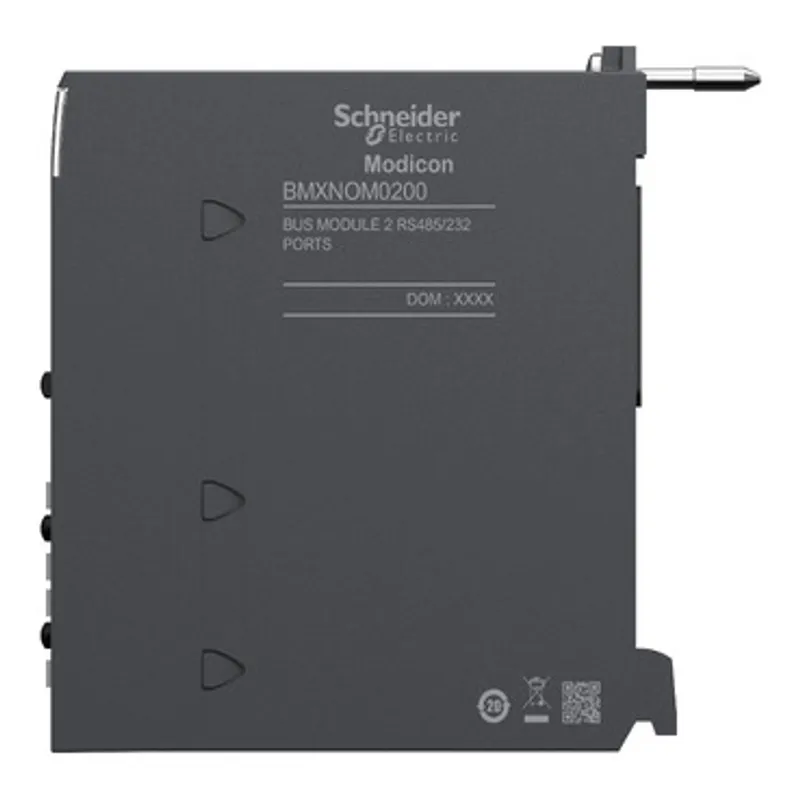 communication module, Modicon X80, Serial link module, 2 RS485 or 232 ports in Modbus and character mode — photo 2 of 7