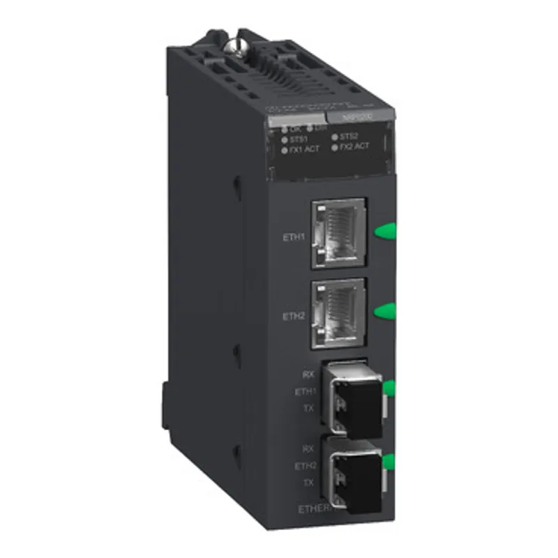 fiber converter, Modicon X80, MM/LC 2CH 100Mb, for severe environment — photo 1 of 7