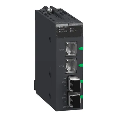 fiber converter module;Modicon X80;single mode