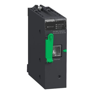 peripheral remote IO adaptor module, Modicon X80, max 1024 discrete with 256 analog IO, Ethernet — photo 1 of 7