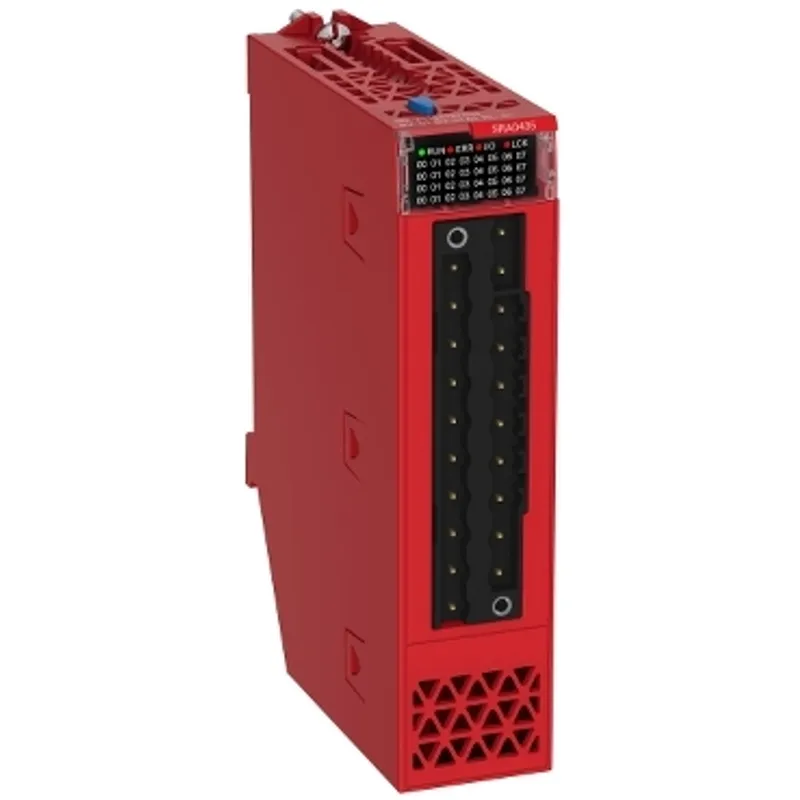 safety relay output module, Modicon X80, 4 isolated outputs, 24 to 230V AC, 24V DC — photo 1 of 7