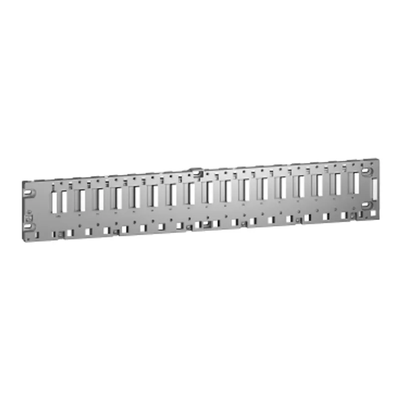 Backplane, Modicon X80, 16 slots, panel, mounting plate mounted — photo 1 of 7