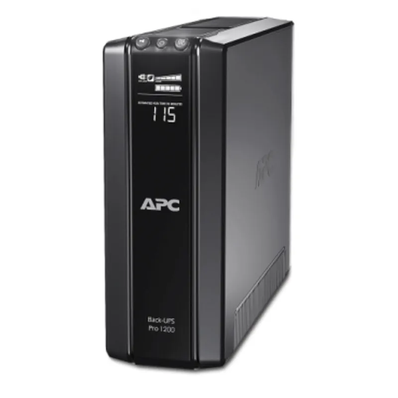 APC Back-UPS Pro, 1200VA/720W, Tower, 230V, 6x CEE 7/7 Schuko outlets, AVR, LCD, User Replaceable Battery — photo 1 of 2